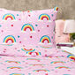 Lenjerie de pat pentru copii 4Home Rainbow, 140 x 200 cm, 70 x 90 cm