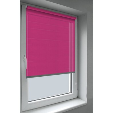 Roleta Mini Words fuksia, 72,5 x 140 cm