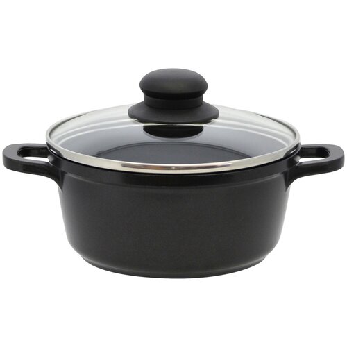 Elo 62440 Basic 4-delni set aluminijastih loncevBlack Cast