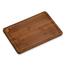 Kesper 59391 Deska za rezanje in serviranje,temna, 38 x 25 x 1,6 cm