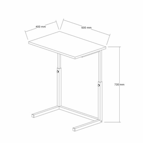 Stolík na notebook Sparkle Atlantic Pine