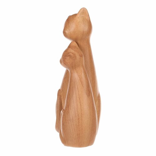 Dekorácia Mačky, 11 x 6 x 17 cm, set 2 ks, polyresin