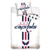 Lenjerie de pat NHL Washington Capitals White, din bumbac, 140 x 200 cm, 70 x 90 cm