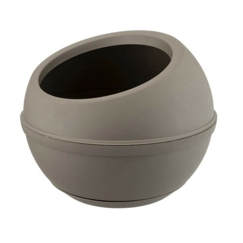 Bama Plastični lonec za cvetje Sfera cappuccino,41 x 32 cm