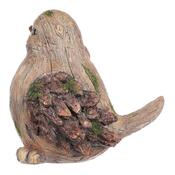 Polyresinový vtáčik Glery, 13 x 17 x 15,5 cm