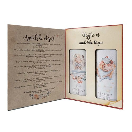 Set cosmetice Bohemia Gifts carte - Angel hug