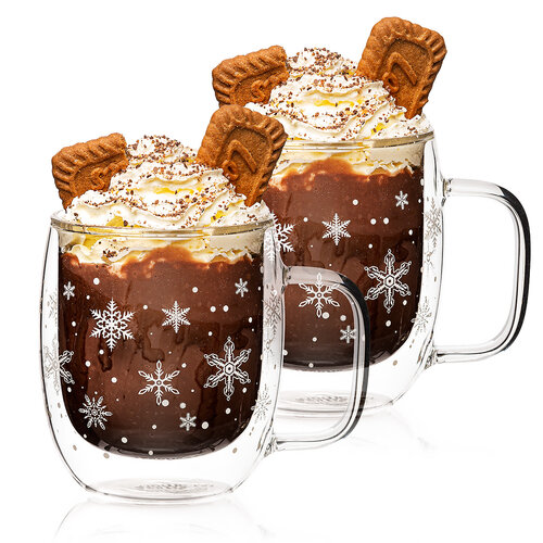 4Home Термочашка Hot&Cool Snowflake 350 мл, 2 шт.