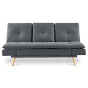 Canapea cu trei locuri ASB-4720 GREY2, gri închis