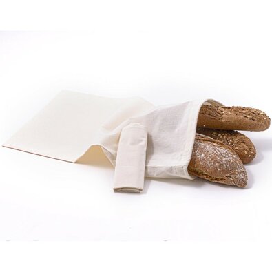 Tierra Verde Plátené vrecko z biobavlny veľké 46 x 30 cm, 10 ks