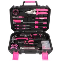 Sixtol Werkzeugset Home Pink, 88 Teile