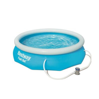 Bestway Nadzemní bazén s filtrací Fast Set, pr. 305 cm, v. 76 cm