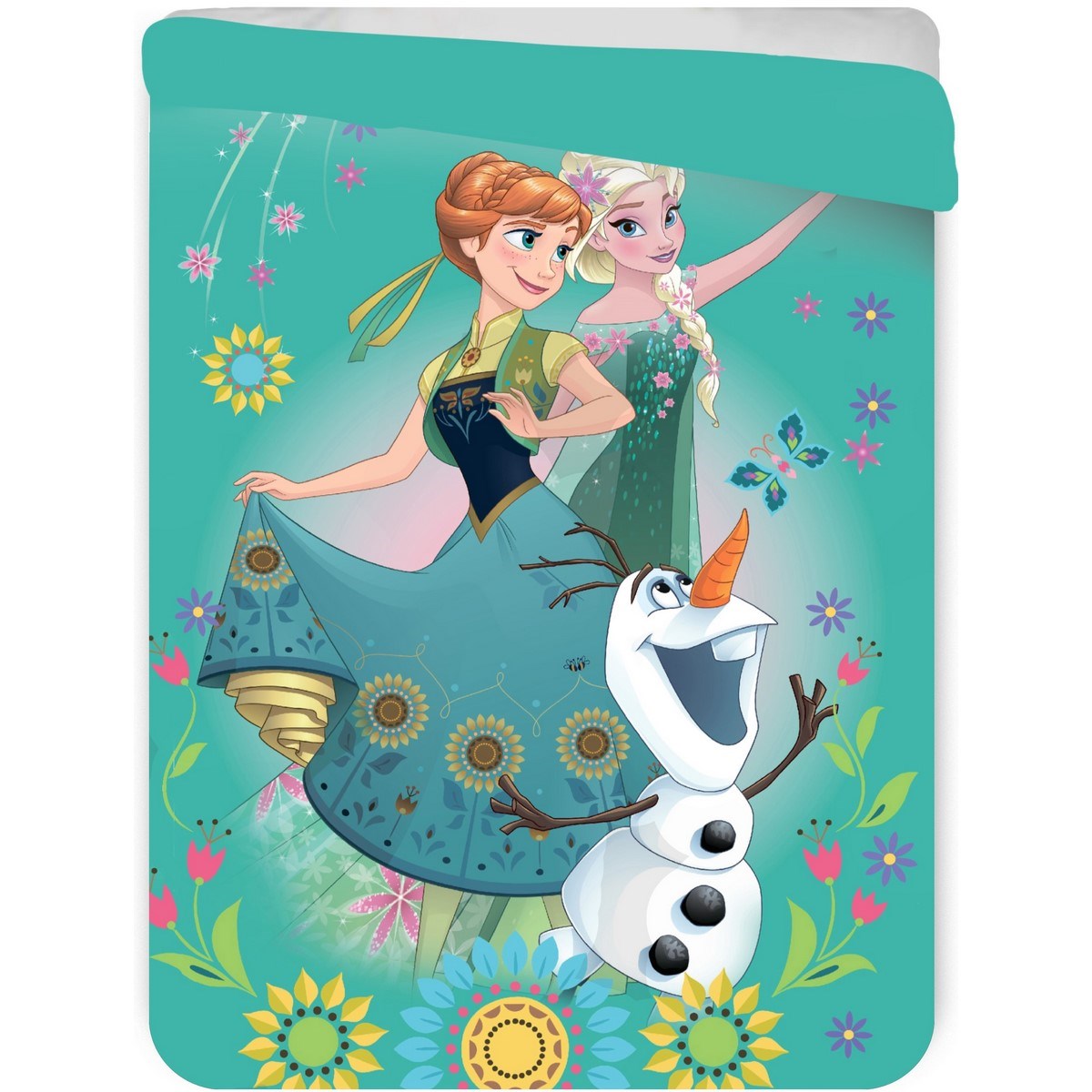 Jerry Fabrics Dětská prošívaná přikrývka Ledové království Frozen, 180 x 260 cm