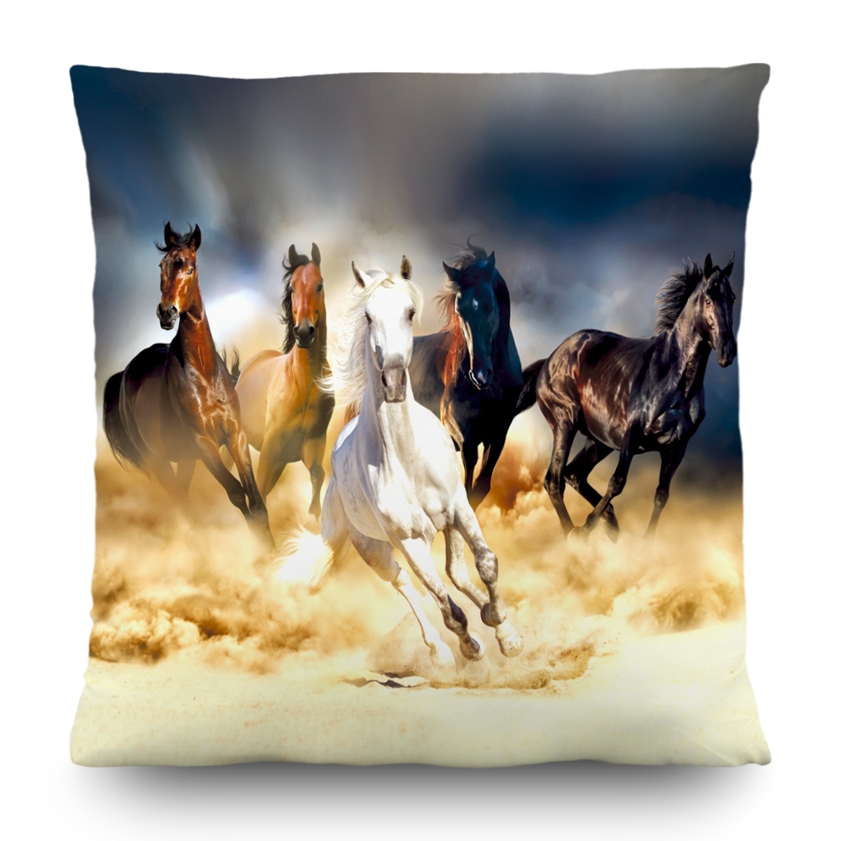 Horses párna, 45 x 45 cm termék 2. képe