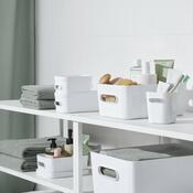 SmartStore Pokrov za shranjevalno škatlo CompactS, bela