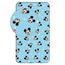 Jerry Fabrics Platno rjuha z gumico Mickey Blue02, 90 x 200 cm + 25 cm