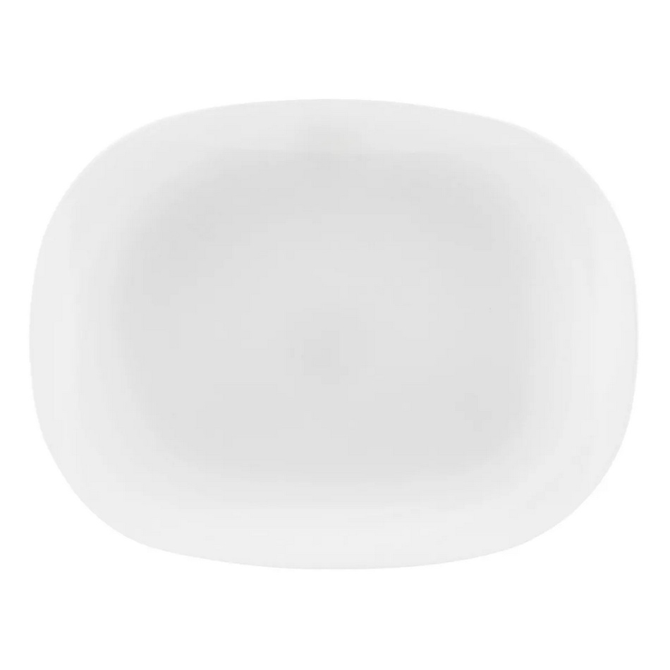 Altom White harmony opálüveg tálaló tányér 35,5 x 26 cm akciós termékkép 1