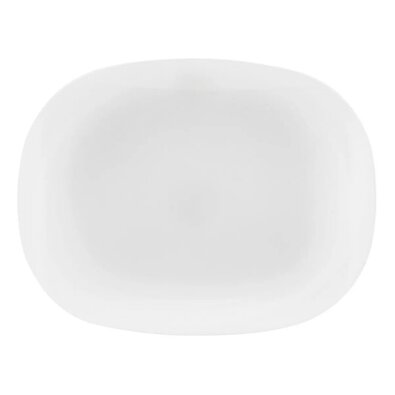 Altom servirni krožnik iz opalnega stekla White harmony 35,5 x 26 cm