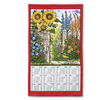 Textilní kalendář 2013 Slunečnice, červená, 45 x 70 cm