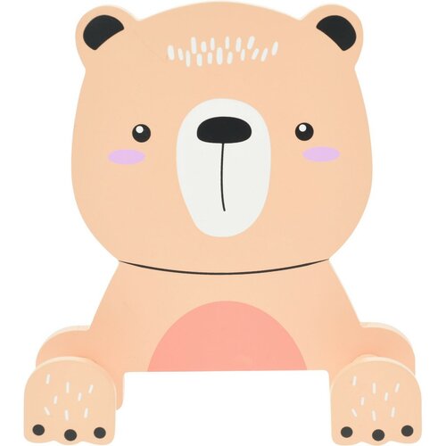 Hatu Kinderhaken Bär, 14 x 17 x 4,5 cm, MDF