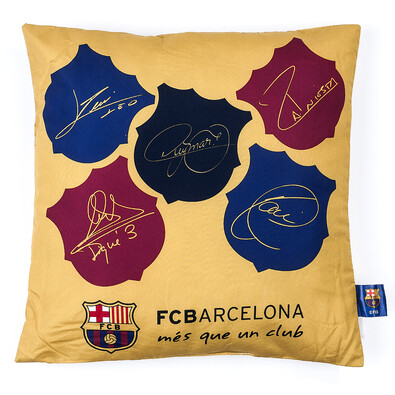 Poduszka – jasiek FC Barcelona 03, 40 x 40 cm