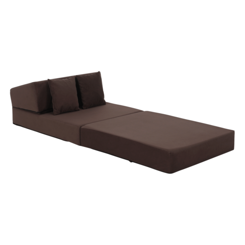 Scaun pliant/saltea PELOS, maro