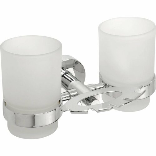 SAPHO XR900 X-Round fogkefétartó poharakkal, ezüst