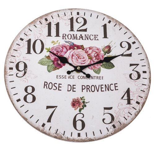 Zegar ścienny Rose, 34 cm