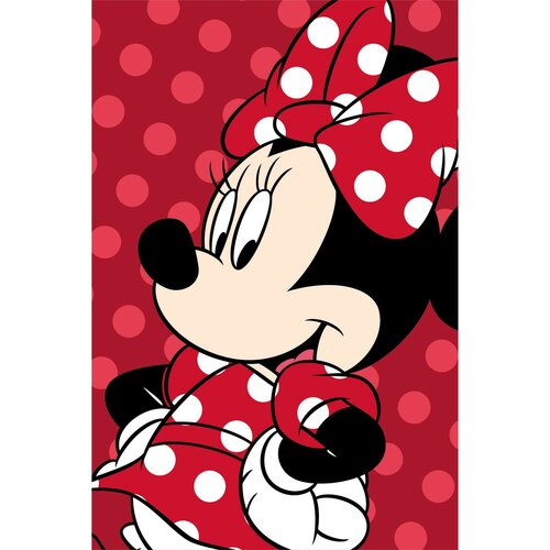 Jerry Fabrics Otroška odeja Minnie Red , 100 x 150cm