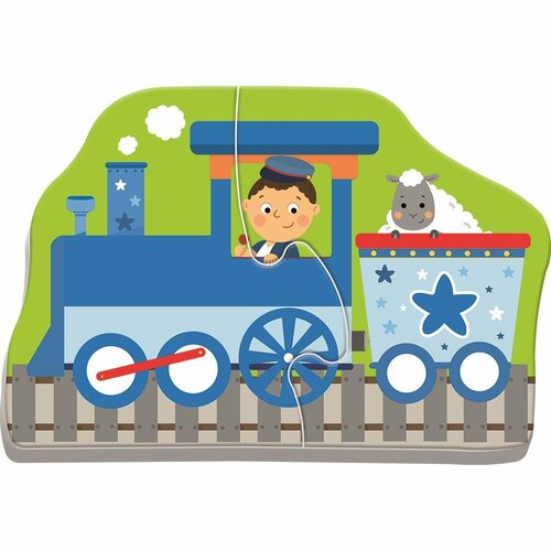Trefl Baby Puzzle Transport, 8 elementów