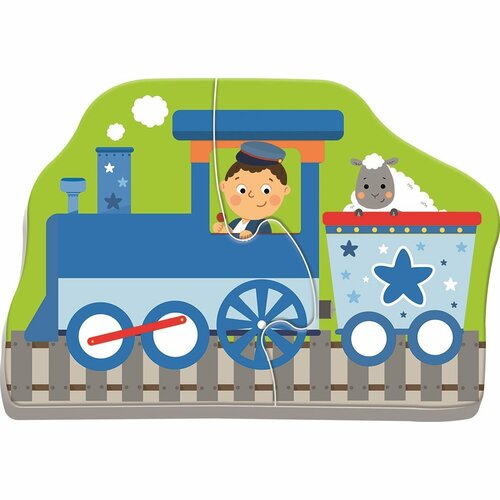 Trefl Baby puzzle Transport, 8 darab