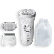Braun Silk-épil 9-705 epilátor, strieborná