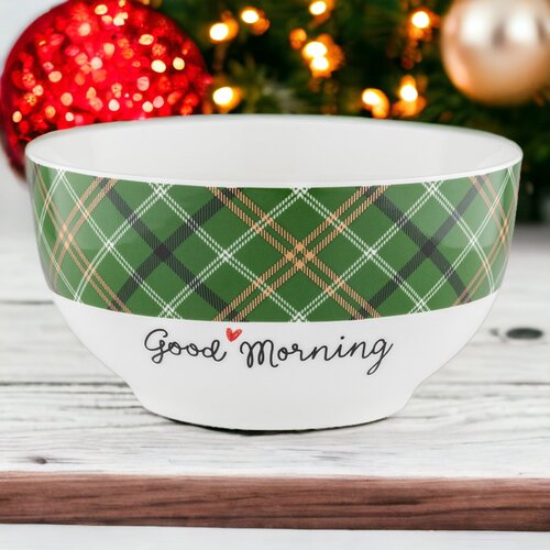 Florina Miska porcelanowa Good Morning, 13 cm