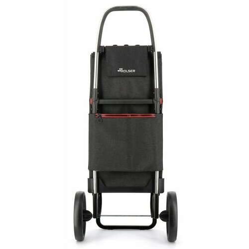 Rolser Nakupovalna torba na kolesih Wallaby Tweed2 Logic RSG, črna