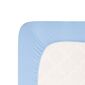 4Home jersey sheet Luxury albastru , 90 x 200 cm