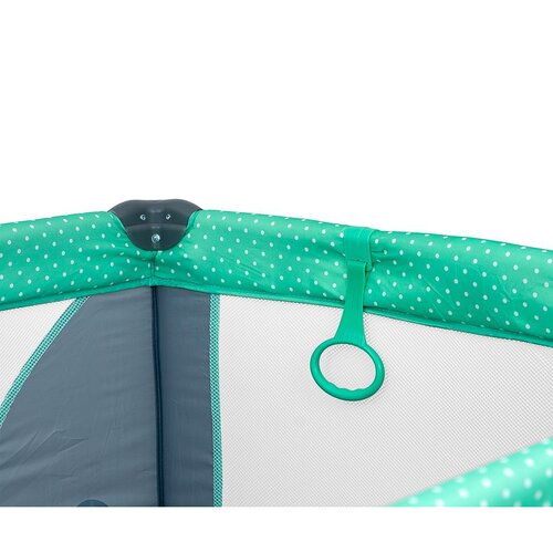 Tarc de joacă pliabil Milly Mally Funt Mint Bear , 100 x 100 cm