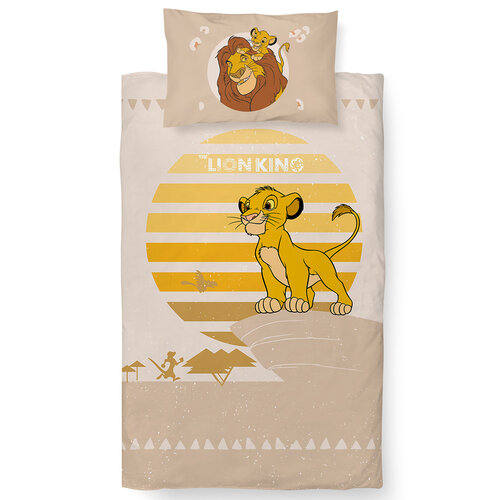 Дитяча постільна білизна для ліжечка Король ЛевМаленький Сімба, 100 x 135 см, 40 x 60 см