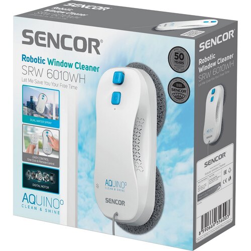 Sencor SRW 6010WH robotikus ablaktisztító