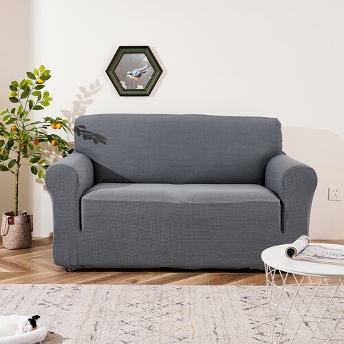 4Home Spannbezug für Sofa Magic clean Hellgrau, 190 - 230 cm