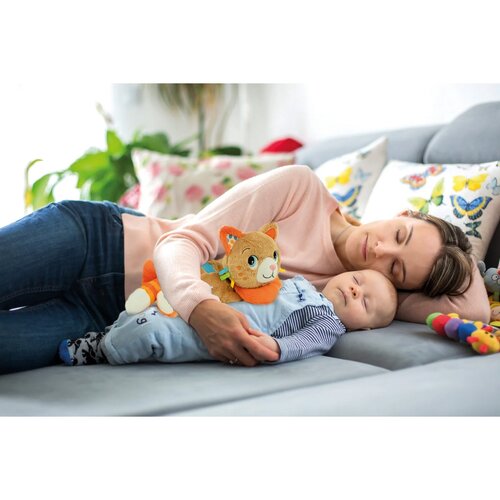 Clementoni Interaktywny kot ze spokojnymidźwiękami, pluszowy