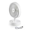 DOMO DO8151 stolní USB aku ventilátor s oscilací