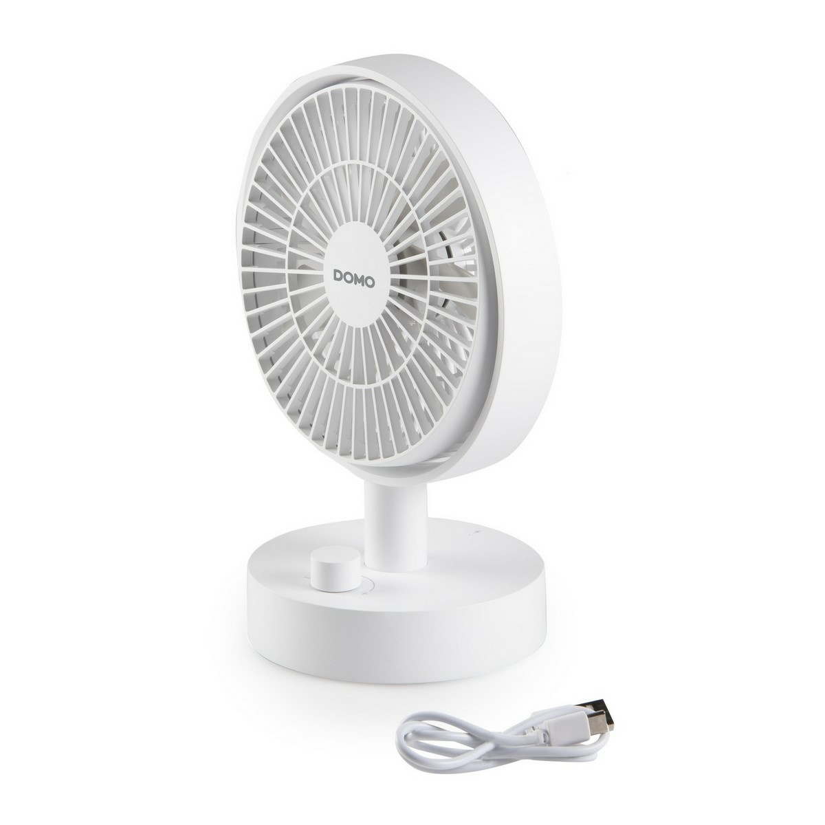 DOMO DO8151 stolný USB aku ventilátor s osciláciou