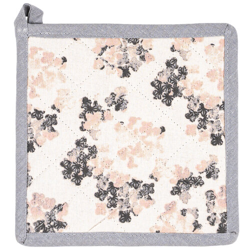Potholder and trivet Flowers 2022, set of 2 pcs