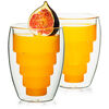 Pahare termo 4Home Pyramide Hot&Cool 250 ml, 2 buc.
