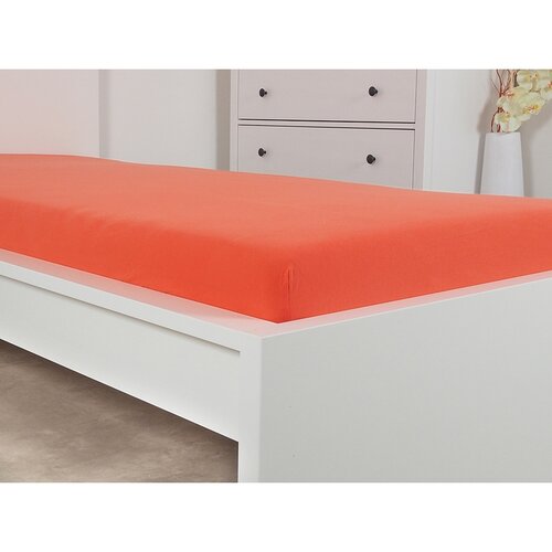 4HomeIdeal jersey lepedő eperszín, 200 x 200 cm