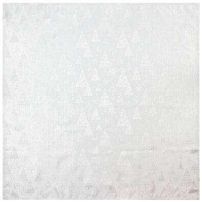Vianočný obrus Silver Trees, 160 x 300 cm