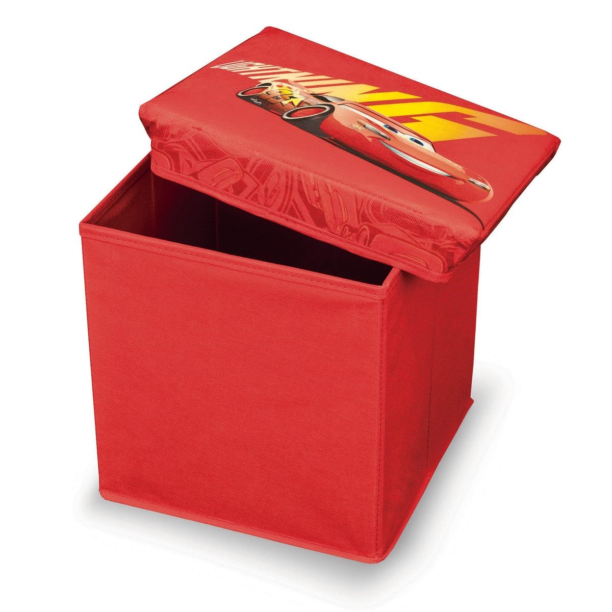 Domopak Living Otoman s motívom Disney Cars, 30 x 30 x 30 cm