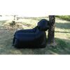 Dmuchany worek do siedzenia Lazy Bag, czarny