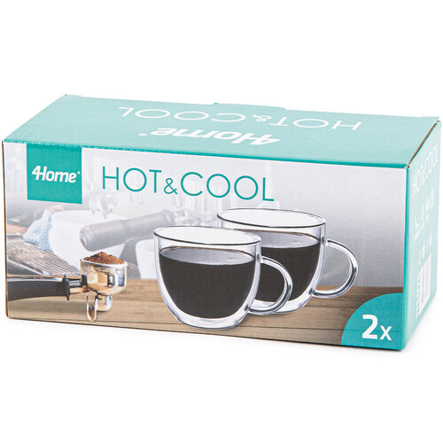 4Home Szklanka termiczna Tea Hot&Cool 350 ml, 2 szt.