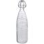 Glasflasche mit Bügelverschluss Stripes 1 l