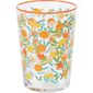 4-częściowy zestaw szklanek Flowers & Fruits 510 ml, pomarańczowy